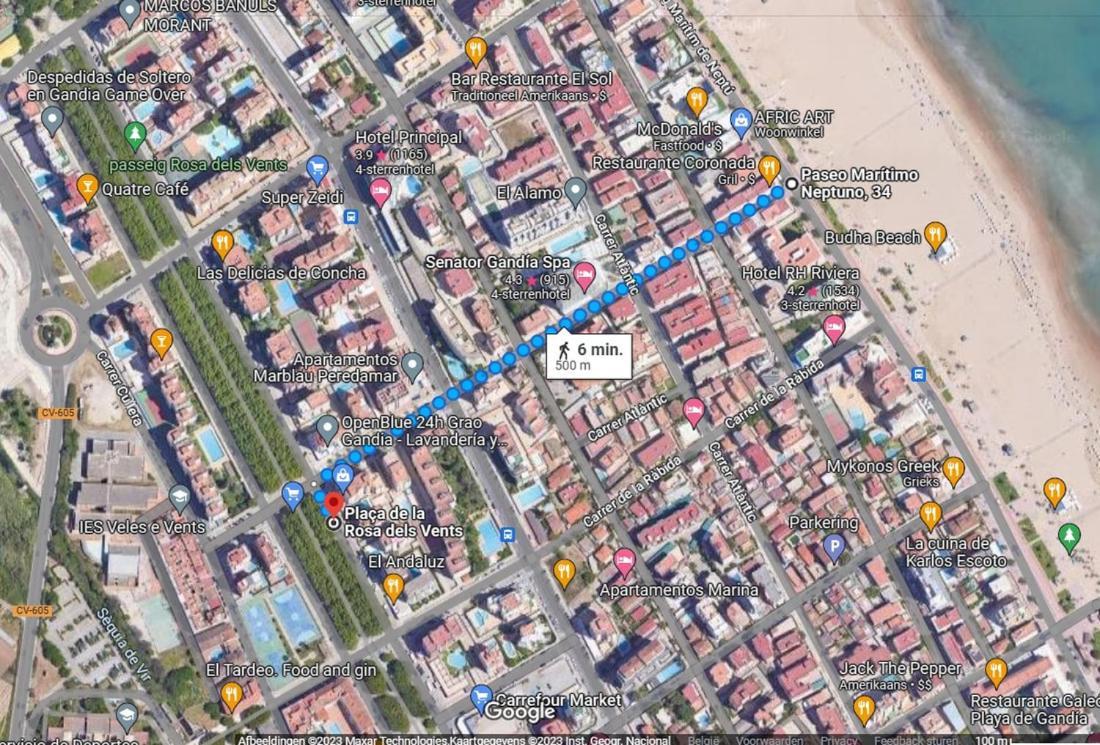 Jardin 5 Playa De Gandia - No Fiestas - Con Wifi Apartment ภายนอก รูปภาพ